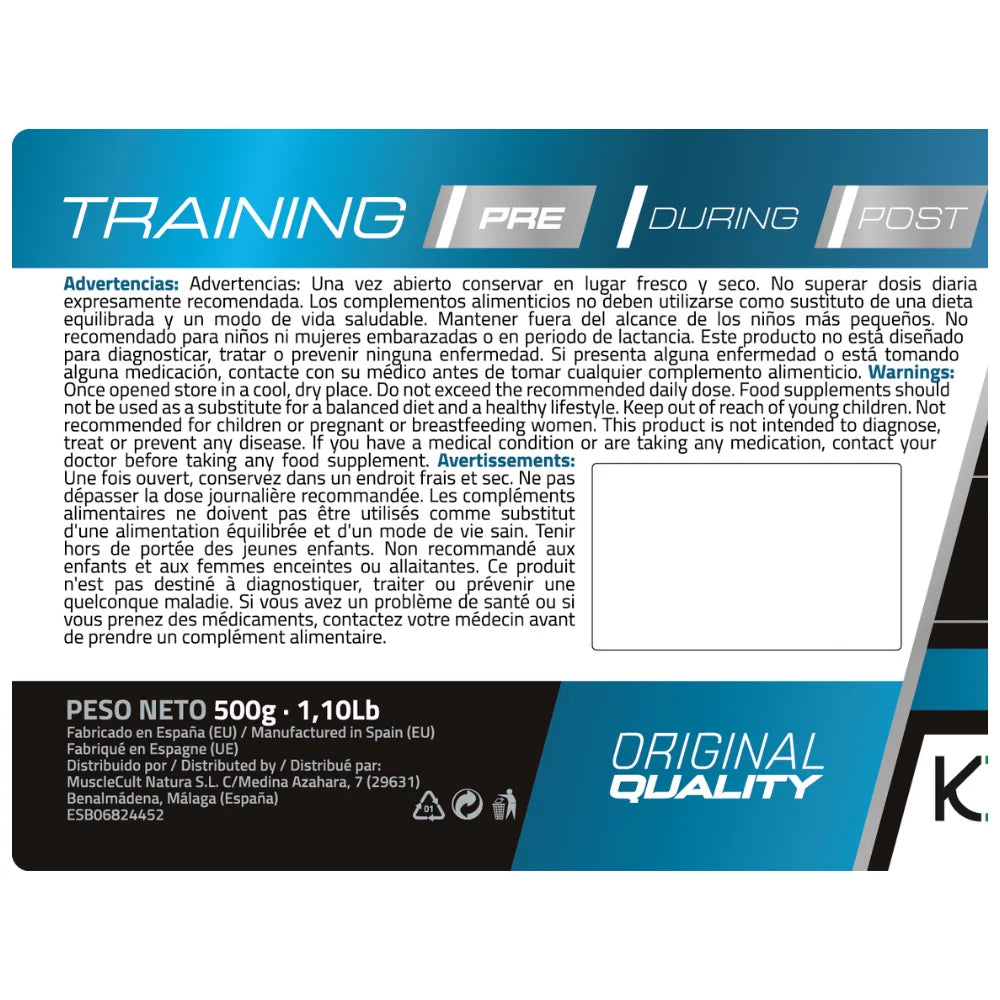 Glutamina + BCAAs - MuscleFit │500g│
