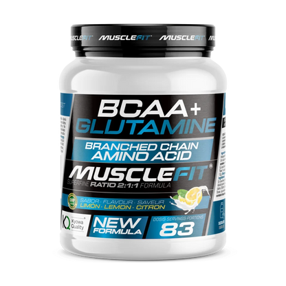 Glutamina + BCAAs - MuscleFit │500g│