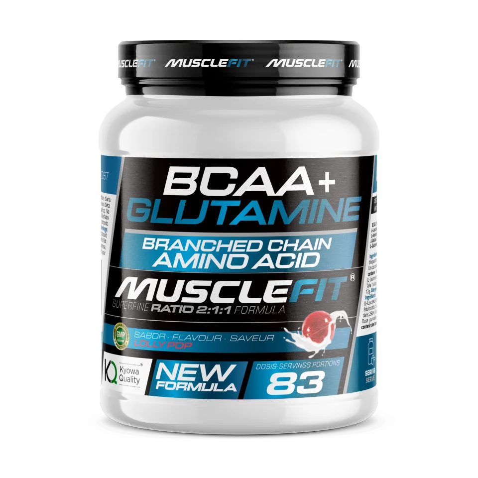 Glutamina + BCAAs - MuscleFit │500g│