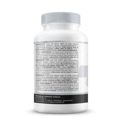 R-ALA Alipure 250Mg - 60 Cápsulas Vegetales