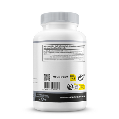 R-ALA Alipure 250Mg - 60 Cápsulas Vegetales