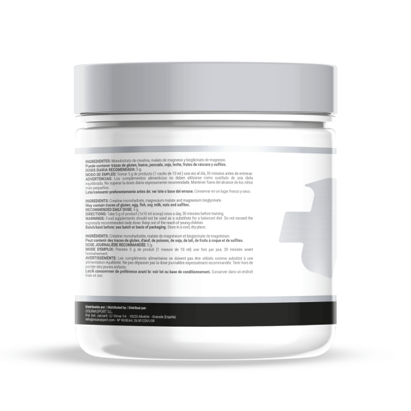 CreaMag Creatina (Creapure) + Magnesio Albion - 300g