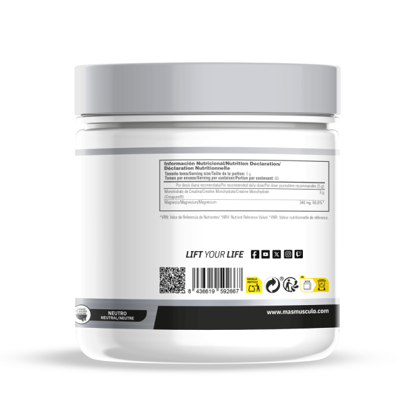 CreaMag Creatina (Creapure) + Magnesio Albion - 300g