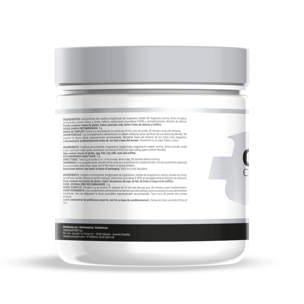 CreaMag Creatina (Creapure) + Magnesio Albion - 300g