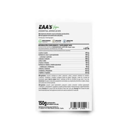 Aminoácidos esenciales (EAA's) en polvo