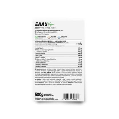Aminoácidos esenciales (EAA's) en polvo