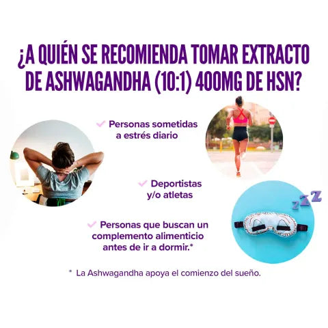 Extracto de ashwagandha (10:1) 400mg