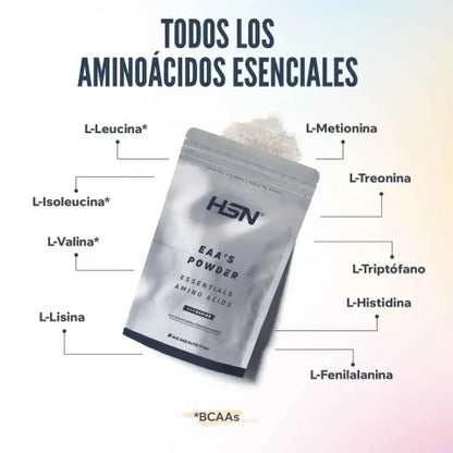 Aminoácidos esenciales (EAA's) en polvo