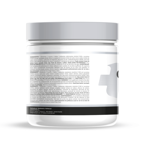 Glutamina KYOWA + BCAA + Electrolitos - 300g
