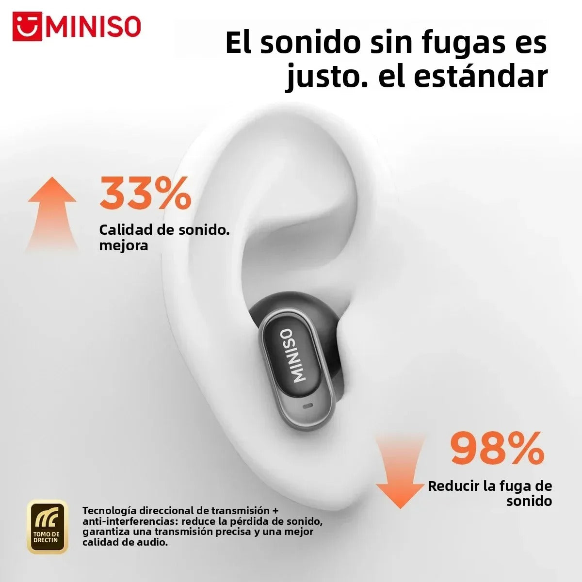MINISO MS105, Audífonos con Traducción Inteligente por IA