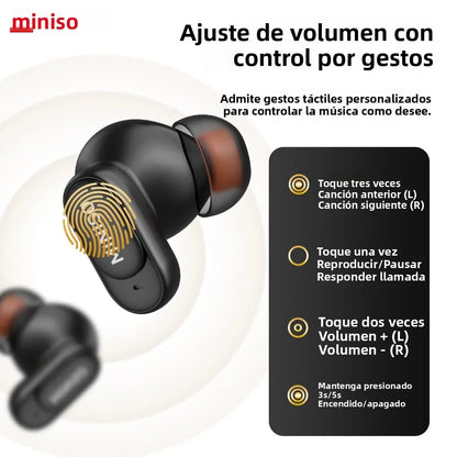 MINISO MS105, Audífonos con Traducción Inteligente por IA