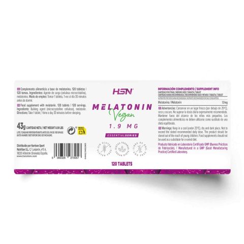 Melatonina 1,9mg