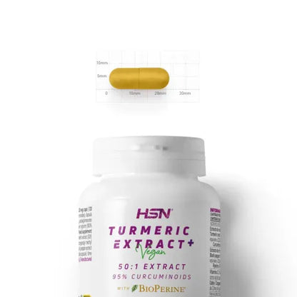 Extracto de cúrcuma (50:1) 650mg + BioPerine®